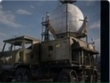 B16 wind turbine at a mobile defence and research station