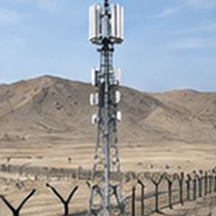 B16 wind turbine at a border fence